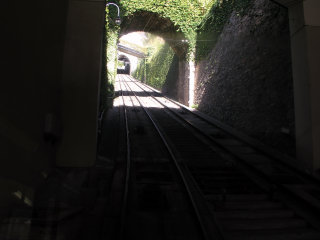 Bergamo: the cable car