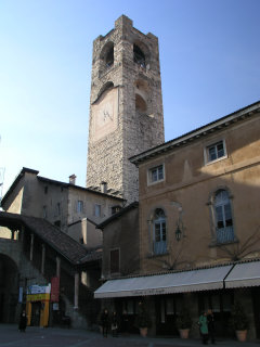 Bergamo: Piazza Vecchia and the Campanone