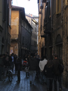 Bergamo, the old town