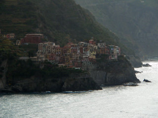 Manarola seen from Corniglia
