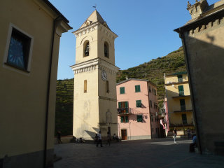 San Lorenzo church in Manarola - Five Lands