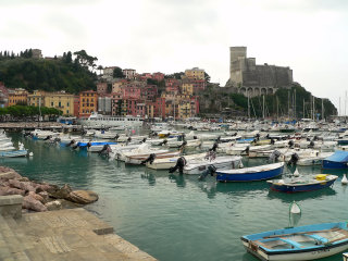 Lerici, the dock