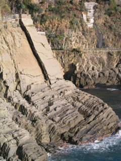 Cliff on the sea