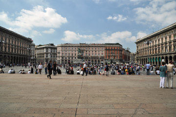 Milan Duomo square