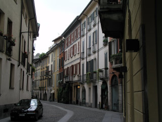 Brera neighbourhood, Milan, Italy