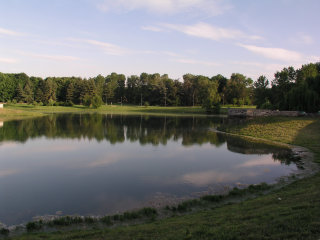 Forlanini park in Milan
