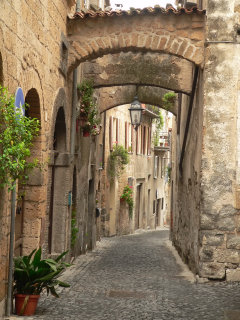 Orvieto downtown