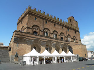 Orvieto Italy, the congress palace
