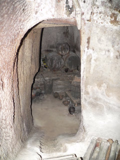 A medieval cantina, Orvieto, Italy