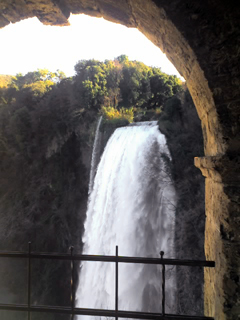 Cascate delle Marmore, Terni, belvedere superiore