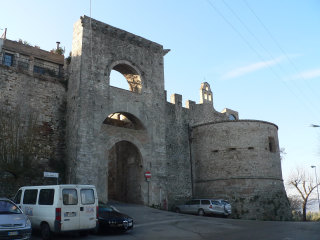 Todi, Umbria, Italy. An old gate.