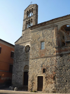 Todi, Umbria, Italy. St. Ilary church.