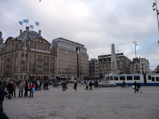 Piazza Dam ad Amsterdam