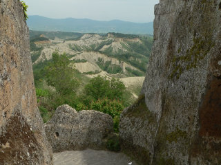 Clay formations in central Italy