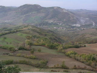 I colli attorno Rimini